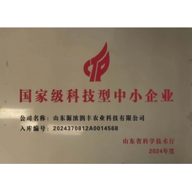 国家级科技型中小企业
